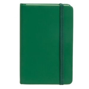 Hardcover Notebook Pocket ( 3.7 x 5.7) Lined Green